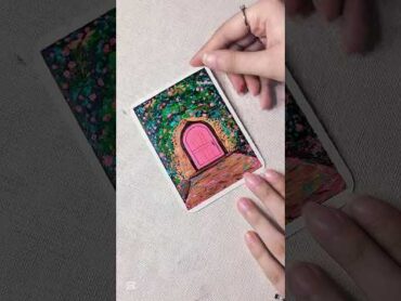 Art Painting 💖✨ satisfying colors shortsfeed