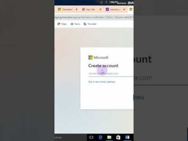 How to create hotmail account