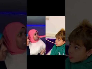 خلودة اكل حجاب البنوتة😱