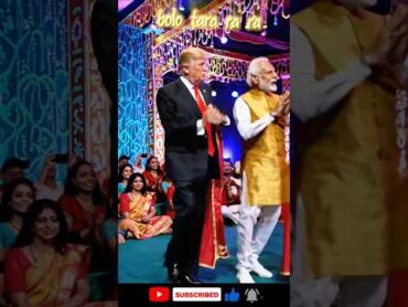 🤯 OMG! Trump & Modi&39;s WILD Dance Party AND Trump in a Saree?! You HAVE to See This! shorts fyp