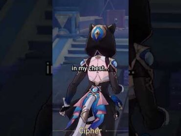 Cipher sings a twinkle twinkle little star parody  Honkai Star Rail 3.3