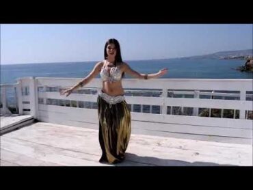 Oriental Dance on Beach  رقص شرقى جنان عالبحر  شيك شاك شوك
