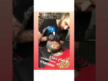 تتو دماغ امیرتتلو🤥tataloo amirtataloo tattoo تتلو امیرتتلو تتو @AmirTataloo @behrouzjonz