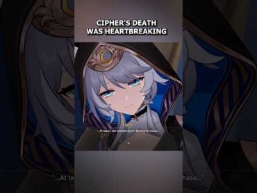 HSR Cipher&39;s death cutscene was so sad honkaistarrail hsrcreators Hyacine,  Cipher