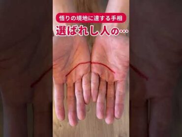 【手相】悟りの境地に達する人の… shorts 手相