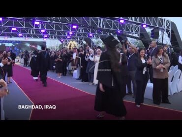 American University of Iraq in Baghdad celebrates the graduation of its first cohort of students