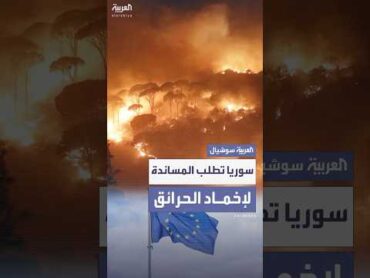 سوريا تطلب مساندة عاجلة من الاتحاد الأوروبي للسيطرة على حرائق اللاذقية
