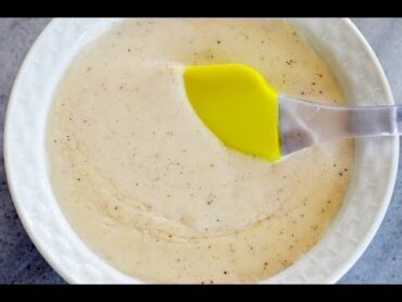 طرز تهیه سس بشامل (سس سفید) اوریجینال برای انواع پاستا، لازانیا، بیف استراگانف و استیک