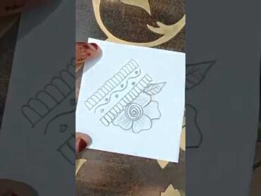 Simple Mehndi Design for Beginners 11 🌿  Try this Now!  viral  short