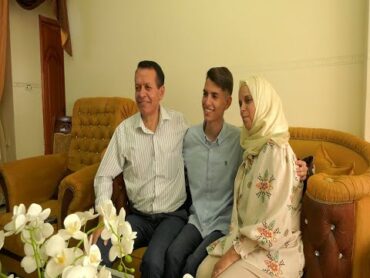 الطالب عمر شمالي من رام الله الأول مكرر في الفرع العلمي  بمعدل 99.7