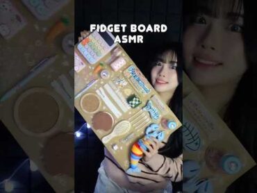 ASMR｜大きなフィジェットボードでASMR🎀🫧Fidget Board Shorts