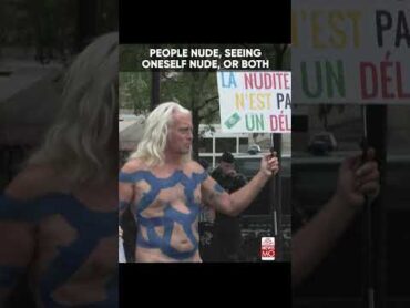 Naturists Demonstrate Against Nudophobia In Paris  Newsmo