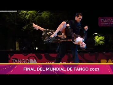SUBCAMPEONES Mundiales de tango escenario 2023  Lucas Guevara y Daniela Bravo