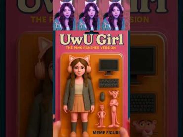 Unboxing UwU Girl X The Pink Panther