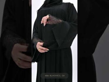 رقم الموديل : 10463 عبايات عباية عبايات بلاك فيل blackveil