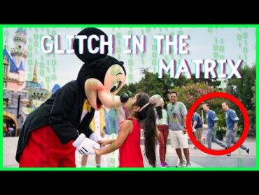 A Glitch In The Matrix Caught On Camera At Disneyland shorts