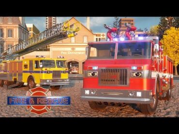William Watermore the Fire Truck  Real City Heroes (RCH)  Videos For Children
