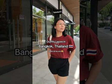 Outfits I wore in Bangkok&39;s hot weather 🇹🇭☀️ bangkok thailand ootd outfitideas outfitinspo fyp