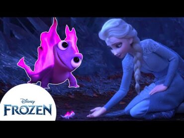 Elsa Tames the Forest Fire  Frozen