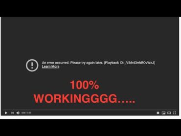 An error occurred. please try again later. (playback id: ijmktavogxp3vgnl) learn more !!!!