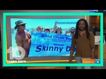 Florida naturist group breaks skinny dipping record