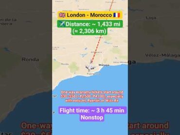 london to Morocco flight ✈️ route explore live flight route explore aviation excelbytesized