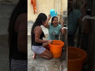 Desi girls take shower in open area l Desi girl bathing in open bathing vlog nature pubg pets
