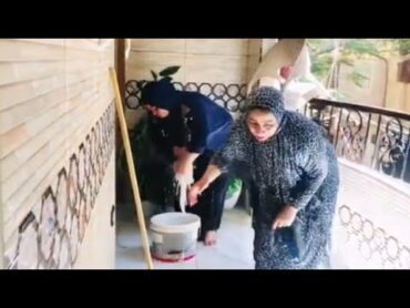 روتين نار فى البلكونة مع سوزى وسمسمه 😱 طول الليل وتنضيف للصبح روتين ما يتفوتش!