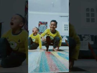 لما ادم واياد يعملوا الترند :❤️ funny artwork funbaby tiktok كينج مصر art comedy viral baby