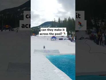 Can They Make It Across? ⛷️🏂