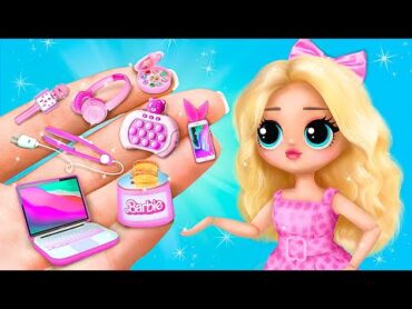 Miniature Gadgets for Barbie Girl  30 Ideas for LOL