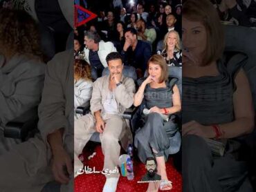 منة شلبي⭐️ واحمد داوود وزوجته علا رشدي ❤️ بالسينما في العرض الخاص فيلم الهوي سلطان 🍿