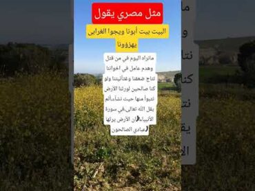 مثل عن الغثائية الحالية