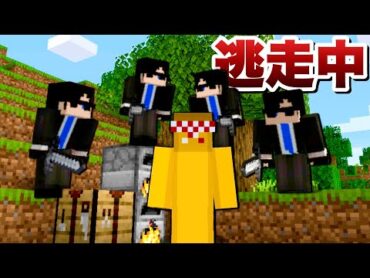 【勝てたら賞金100万円‼️✨】マイクラで本気の逃走中をしてみた結果…⁉️鬼ごっこで24時間チャレンジしてハンターから逃げながらサバイバル！【まいくら minecraft】ぽっぴんず
