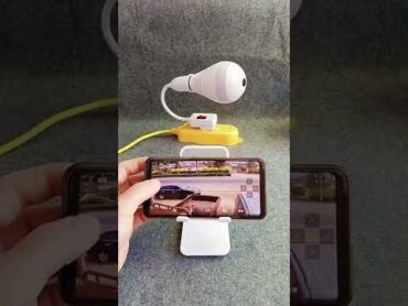 caméra v360 كميرا على شكل مصباح