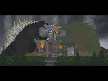 Godzilla X Gamera  Pivot 5 Animation [ゴジラ×ガメラ]