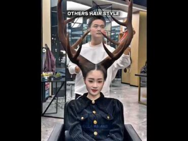 Butterfly hairstyle an amazing job 😍