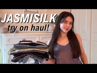 JASMISILK PAJAMAS TRY ON HAUL! 🌷✨