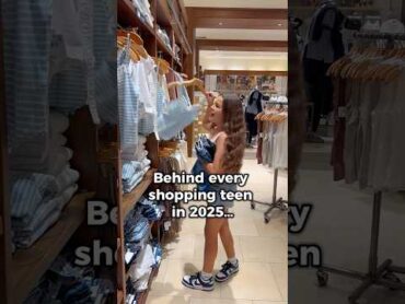 Reality of shopping with teens! shopping