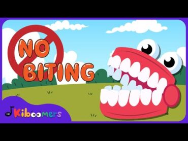 No Biting Song  The Kiboomers Good Manners Songs for Preschoolers
