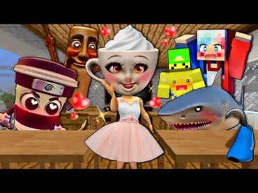 【恋の予感…💘💌】イタリアンブレインロットを学校に連れて行った結果…⁉️🏫【マイクラ マインクラフト】ぽっぴんず