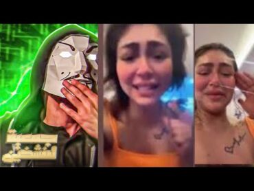 رد هدير عبد الرازق على الفيديو في لايف قبل لحظة الكلبوش  أرحمى نفسك يا هدير