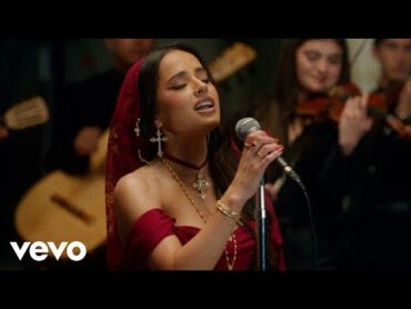 Becky G  POR EL CONTRARIO with Leonardo Aguilar & Ángela Aguilar (Performance Video)