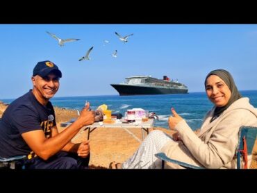 بتنا حدا البحر وشاركنا معاكم الجليسة مكاينش ماحسن من راحت البال 🏖👌🥰