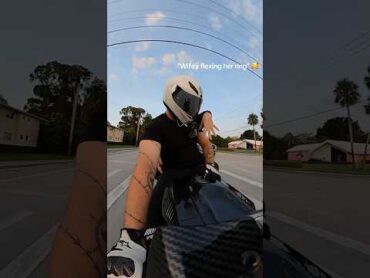 My sexy girl 🥰 automobile bikerchic cutelove cute funny love couple couplegoal lover