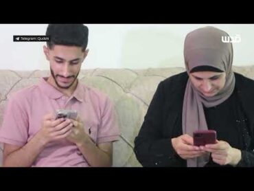 الطالب أحمد أسامة دراج الأول على فلسطين بالثانوية العامة يلغي جميع مظاهر الفرح ويوجه رسالة لأهل غزة