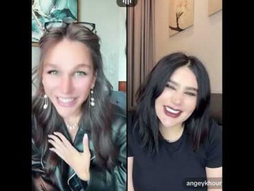 اجمل بث مر عليا كتير راح تضحك مع انجي واية