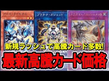 【遊戯王】新規関連の高騰が止まらない！「教導の雷霆フルルドリス」判明！最新高騰カード価格情報！ドラグマ/K9/ライゼオル