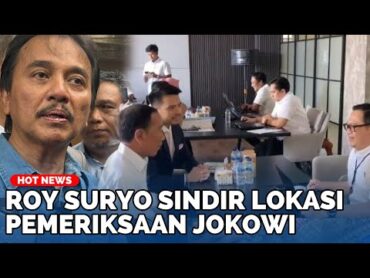 Roy Suryo Sindir Lokasi Pemeriksaan Jokowi di Lounge Polresta Solo: Sangat Mewah, Nggak Wajar