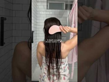 my indepth everything shower routine 🫧🤍🫶🏻 shower selfcareroutine selfcare thatgirl
